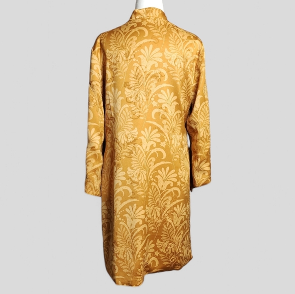 Chicos Women's Cheveron Multicolor Striped Reversible Kimono - Picture 9 of 10